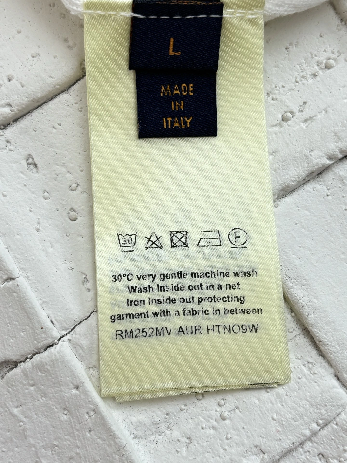 wg.luxury- 8V polo Cotton embroidery oversize item:E-F363F1115